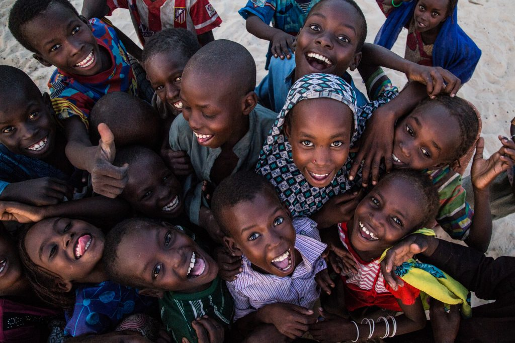 Enfants heureux
